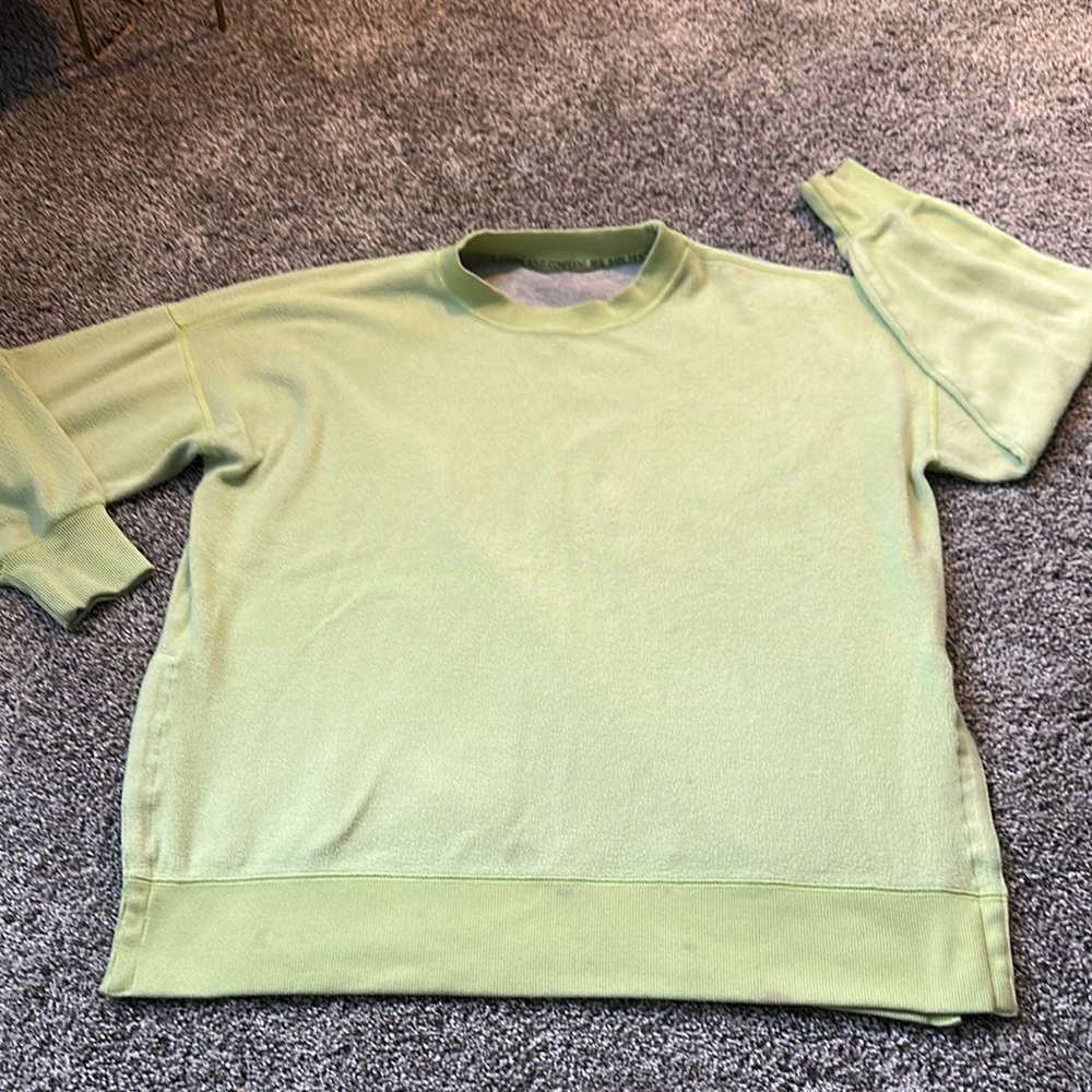 Aerie Pastel Light Green Oversized Sweatshirt’s